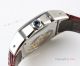 Swiss Grade Replica Cartier Santos 9100 Black Leather Watch (7)_th.jpg